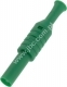 1065-GN Wtyk bezpieczny (tuleja stała), 4mm prosty, przył.przykręcane, 36A, 1000V=/~, kat.III, zielony, ELECTRO-PJP, 1065GN, 1065-V